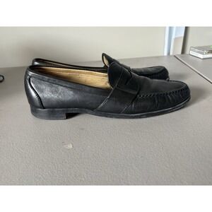 Allen Edmonds Cameron Black Penny Loafers Leather Dress Shoes Mens Size 11 B